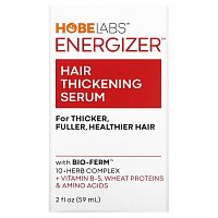 Hobe Labs, Energizer, Hair Thickening Serum, 2 fl oz (59 ml)