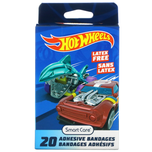 Smart Care, Adhesive Bandages, Hot Wheels, 20 Bandages