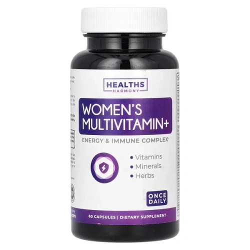 Healths Harmony, Women&#x27;s Multivitamin+, 60 Capsules