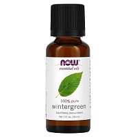 Now Foods, Essential Oils, 100% Pure Wintergreen, 1 fl oz (30 ml)