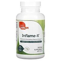 Zahler, Inflame-X, Inflammatory Response &amp; Pain Support, 120 Capsules