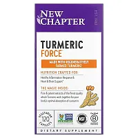 New Chapter, Turmeric Force, 120 Vegetarian Capsules