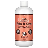 Natural Dog Company, Skin &amp; Coat, For Dogs, All Ages, 16 fl oz (473 ml)