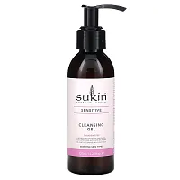 Sukin, Cleansing Gel, Sensitive, 4.23 fl oz (125 ml)