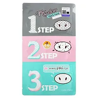 Holika Holika, Pig-Clear, Blackhead 3 Step Kit, 1 Kit