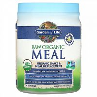 Garden of Life, RAW Organic, коктейль для замены приема пищи, со вкусом ванили, 525 г (1 фунт, 2,52 унции)