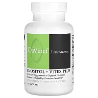 DaVinci Laboratories of Vermont, Inositol + Vitex Plus , 120 Capsules