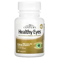 21st Century, Healthy Eyes, Extra With Lutein, Zinc &amp; Vitamin B, 36 Tablets