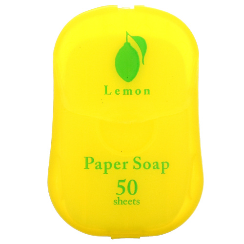 Charley, Paper Soap, Lemon, 50 Sheets фото 3