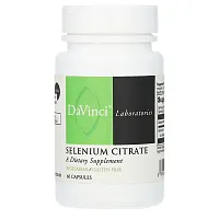 DaVinci Laboratories of Vermont, Selenium Citrate , 60 Capsules