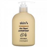 Skin79, Hair Repair Superfood, лечебное средство, кокос и миндаль, 230 мл (7,77 жидк. Унции)