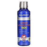 ALLMAX, жидкий L-карнитин 1500, фруктовый пунш, 473 мл (16 уний)