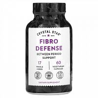 Crystal Star, Fibro Defense, 60 вегетарианских капсул