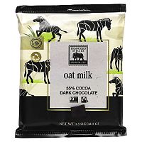 Endangered Species Chocolate, Oat Milk, 55% Cocoa Dark Chocolate, 1.5 oz (42.5 g)