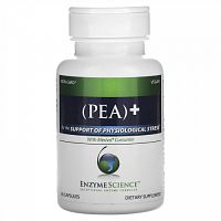 Enzyme Science, PEA+ with Meriva Curcumin, 60 Capsules