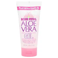 Fruit of the Earth, Aloe Vera Gel, Rose Petal, 6 oz (170 g)