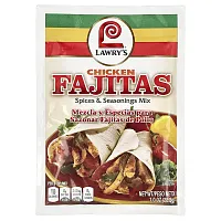 Lawry&#x27;s, Chicken Fajitas, Spices &amp; Seasonings Mix, 1 oz (28.3 g)