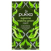 Pukka Herbs, Supreme Matcha Green, 20 Green Tea Sachets - 1.05 oz (30 g) Each