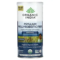 Organic India, Psyllium Pre &amp; Probiotic Fiber, Original, 10 oz (283.5 g)