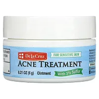 De La Cruz, Acne Treatment with 5% Sulfur, 0.21 oz (6 g)