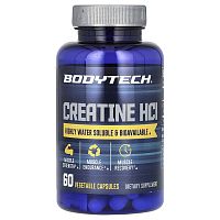 BodyTech, Creatine HCl, 60 Vegetable Capsules