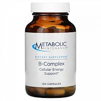 Metabolic Maintenance, комплекс витаминов группы B, 90 капсул