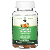 Nature&#x27;s Craft, Vitamin C Gummies, Orange , 60 Gummies