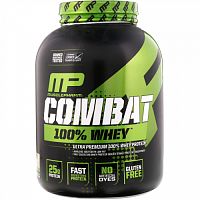 MusclePharm, Combat 100% Whey Protein, Baunilha, 5 lbs (2269 g)