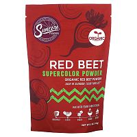 Suncore Foods, Organic Red Beet, Supercolor Powder, 5 oz (142 g)