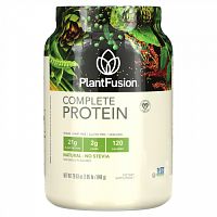 PlantFusion, Complete Protein, натуральный вкус, 840 г