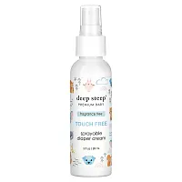 Deep Steep, Premium Baby, Touch Free Sprayable Diaper Cream, Fragrance Free, 3 fl oz (89 ml)