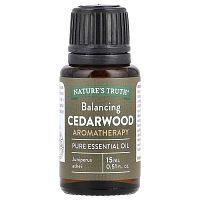 Nature&#x27;s Truth, Pure Essential Oil, Balancing Cedarwood, 0.51 fl oz (15 ml)