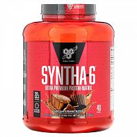 BSN, Syntha-6, протеиновая матрица Ultra Premium, шоколад с арахисовой пастой, 2,27 кг (5,0 фунта)