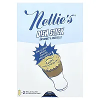 Nellie&#x27;s, Dish Stick, 1 Stick, 2 Refills