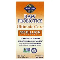 Garden of Life, RAW Probiotics, Ultimate Care, 30 Vegetarian Capsules