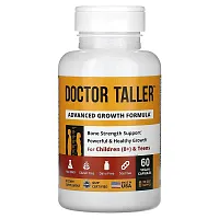 NuBest, Doctor Taller, Advanced Growth Formula, Children 8+ &amp; Teens, 60 Vegan Capsules