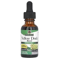 Nature&#x27;s Answer, Yellow Dock Root, Alcohol-Free, 2,000 mg, 1 fl oz (30 ml)