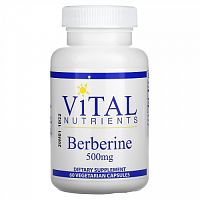 Vital Nutrients, Berberine, 500 mg, 60 Vegetarian Capsules