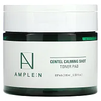 AMPLE:N, Centel Calming Shot, Toner Pad, 60 Pads, 6.08 fl oz (180 ml)