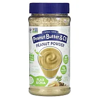 Peanut Butter &amp; Co., Peanut Powder, Flax &amp; Chia, 6.5 oz (184 g)