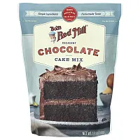 Bob&#x27;s Red Mill, Decadent Chocolate Cake Mix, 15.5 oz (440 g)