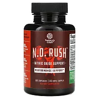 Nature&#x27;s Craft, N.O. Rush, Nitric Oxide Support, 60 Capsules