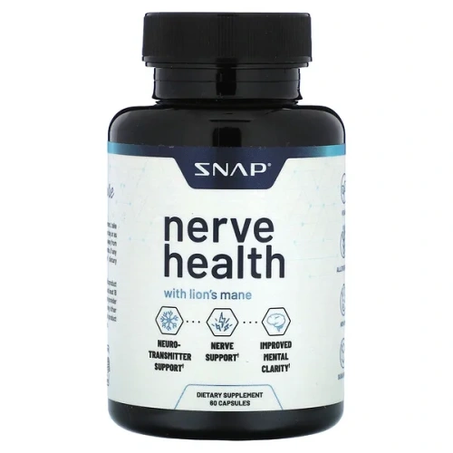 Snap Supplements, Nerve Health, 60 Capsules