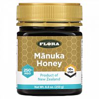 Flora, Manuka Honey, MGO 250+, 8.8 oz (250 g)