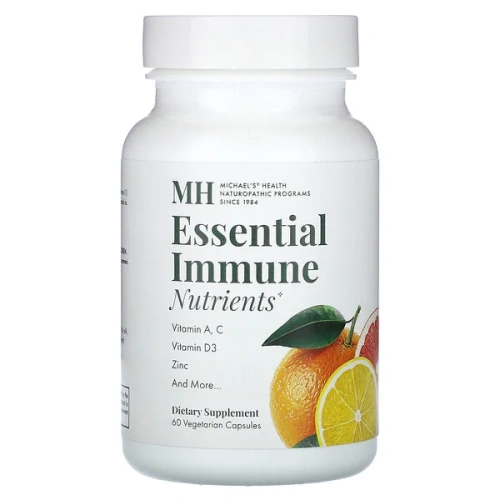 Michael&#x27;s Naturopathic, Essential Immune Nutrients, 60 Vegetarian Capsules