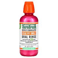 TheraBreath, Healthy Smile, Oral Rinse, Sparkle Mint, 16 fl oz (473 ml)