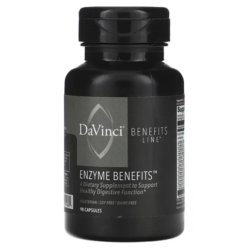 DaVinci Laboratories of Vermont, Enzyme Benefits , 90 Capsules