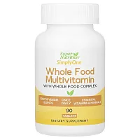 Super Nutrition, SimplyOne Whole Food Multivitamin, 90 Tablets