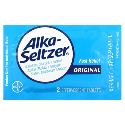 Alka-Seltzer, Original`` 36 шипучих таблеток фото 4