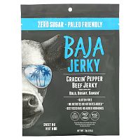 Baja Jerky, вяленая говядина с перцем, 57 г (2 унции)